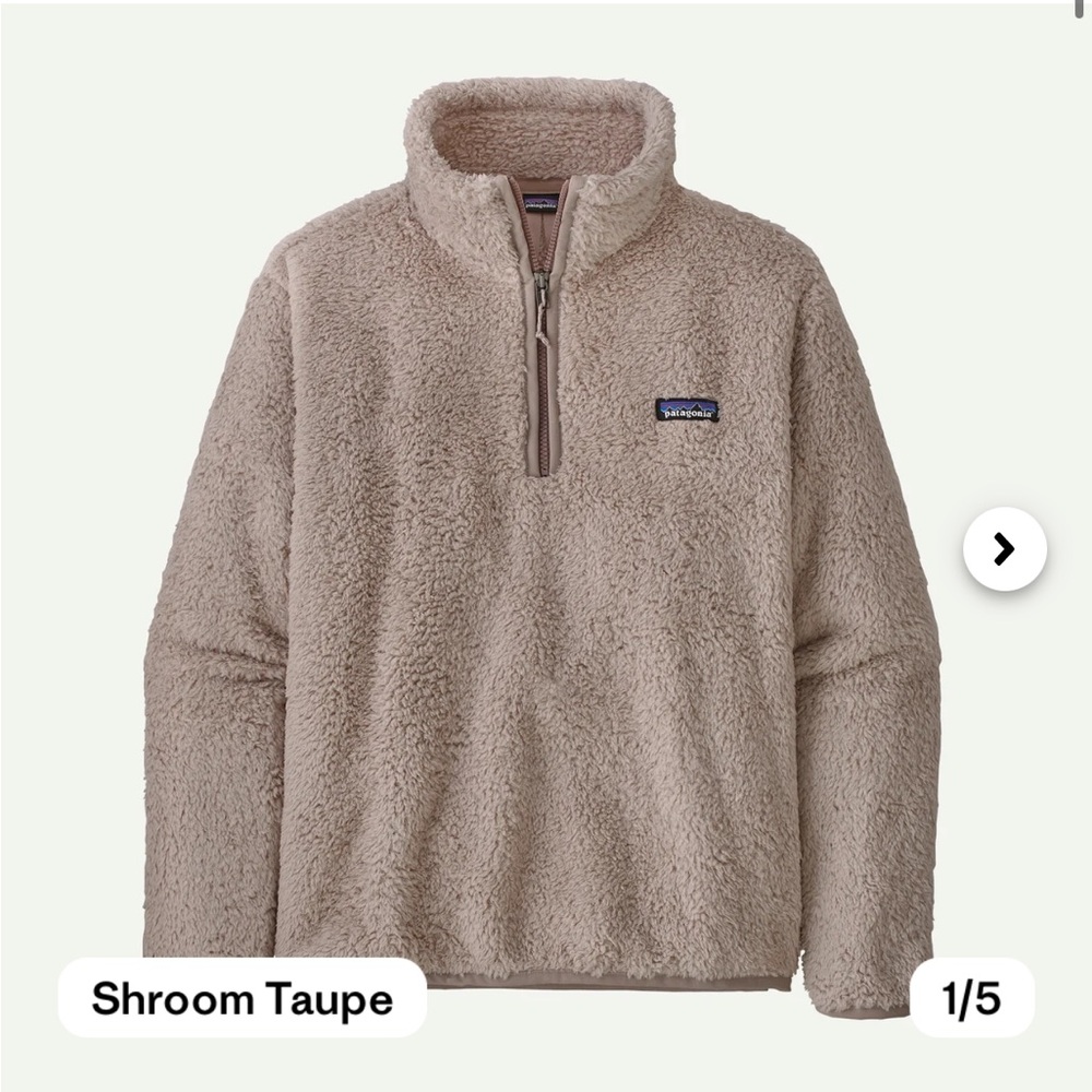Patagonia Los Gatos 1/4 zip fleece shroom taupe